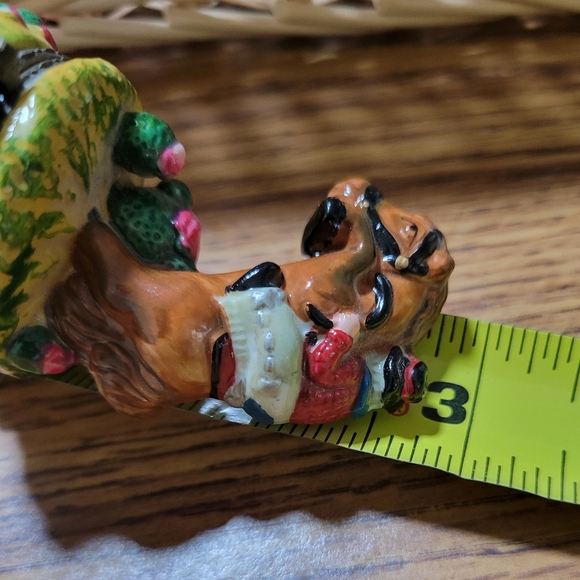 Horse and Rider Trinket Pill Box Small Round Base Vintage Ring Box - Picture 8 of 10